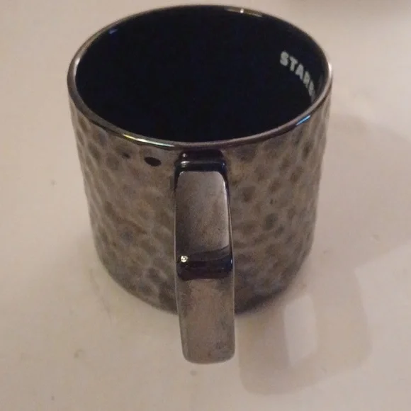 Starbucks 2019 Shiny Mirrored Black Mug - Picture 3 of 7